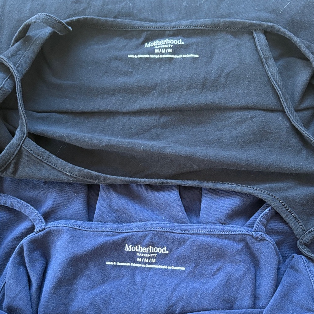 Set of 2 Motherhood String Tank Tops - Picture 4 of 4